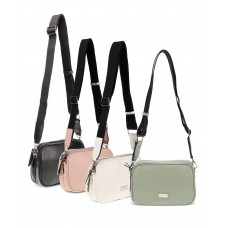 Migantin vaaleanpunainen olkalaukku