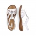 Riekerin valkeat sandaalit, 60839-80