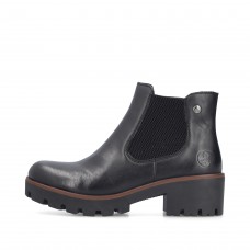 Riekerin musta Chelsea nilkkuri, 79265-03