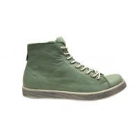 Andrea Contin vaaleanvihreä nahkatennari