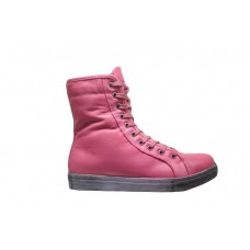 Andrea Contin pinkit nahkanilkkurit