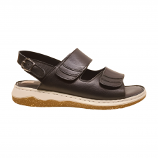 Andrea Contin musta nahkasandaali, 08890000-002