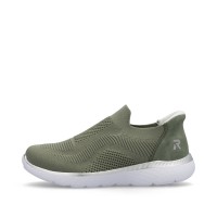 Riekerin vihreä READY 2 GO kangaskenkä, M5072-52