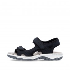 Riekerin tumman sininen sandaali 68866-14